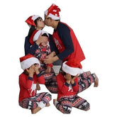 Pyjama noël famille cerf pour noël